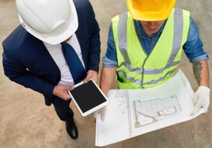 Working Meeting of Foreman and Architect